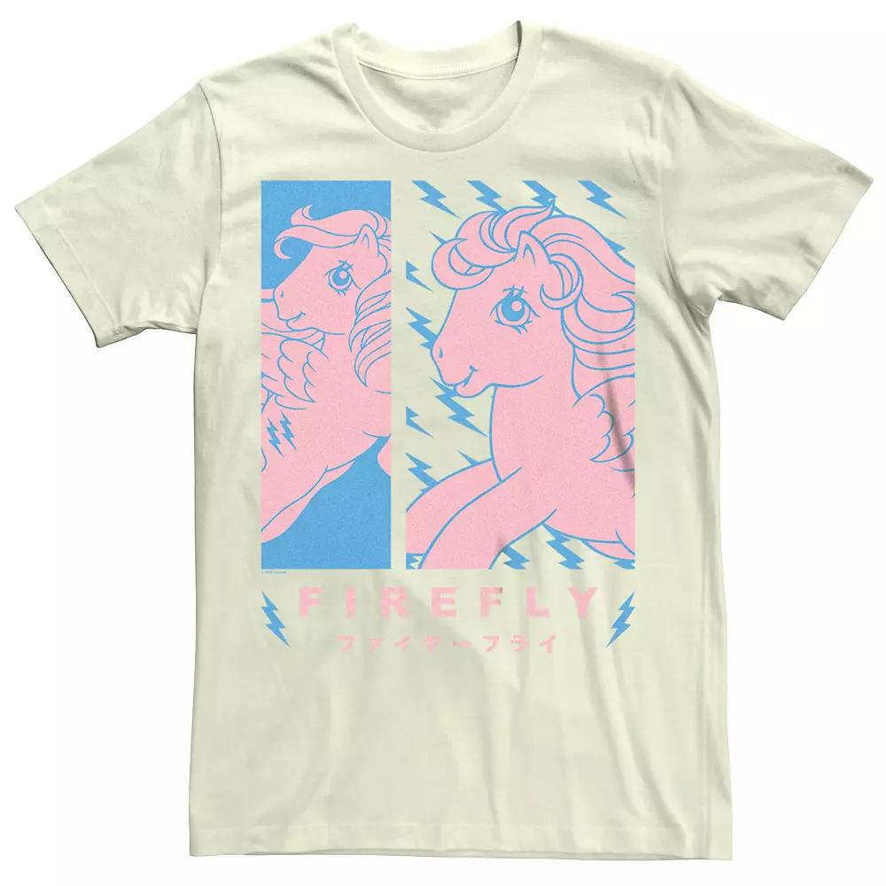 Men's My Little Pony Katakana Letters Tee, Size: Medium, Natural Product Image