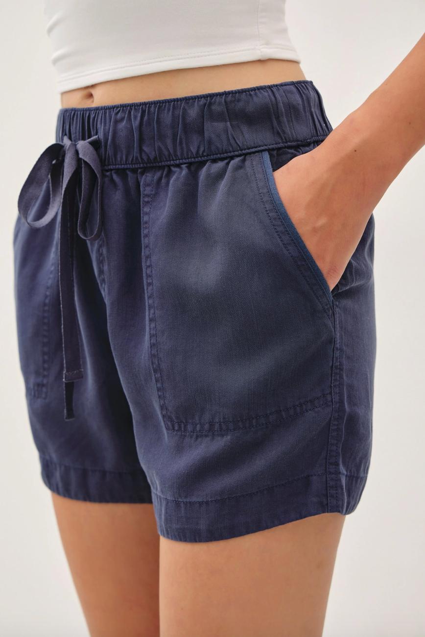 High Rise Drawstring Short Product Image