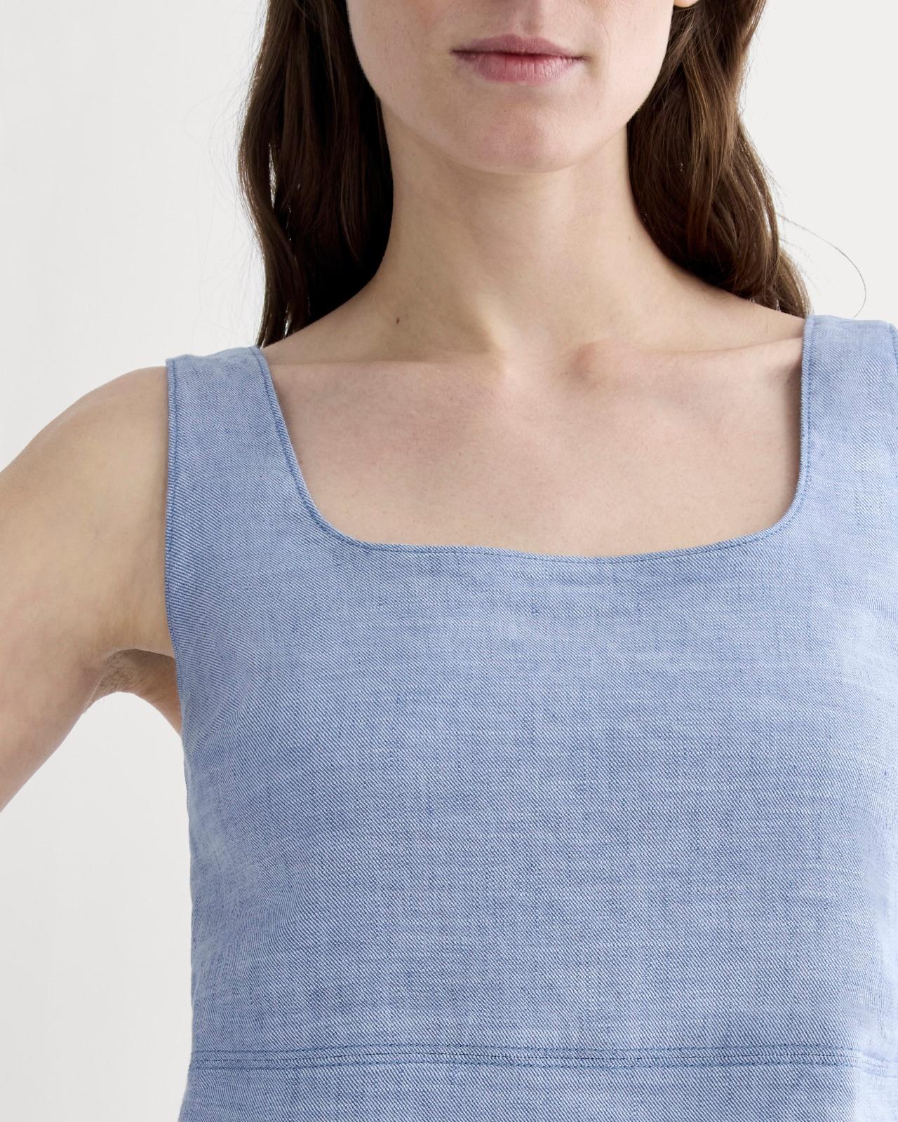 Womens Square Tank in Stretch Linen by Everlane Product Image
