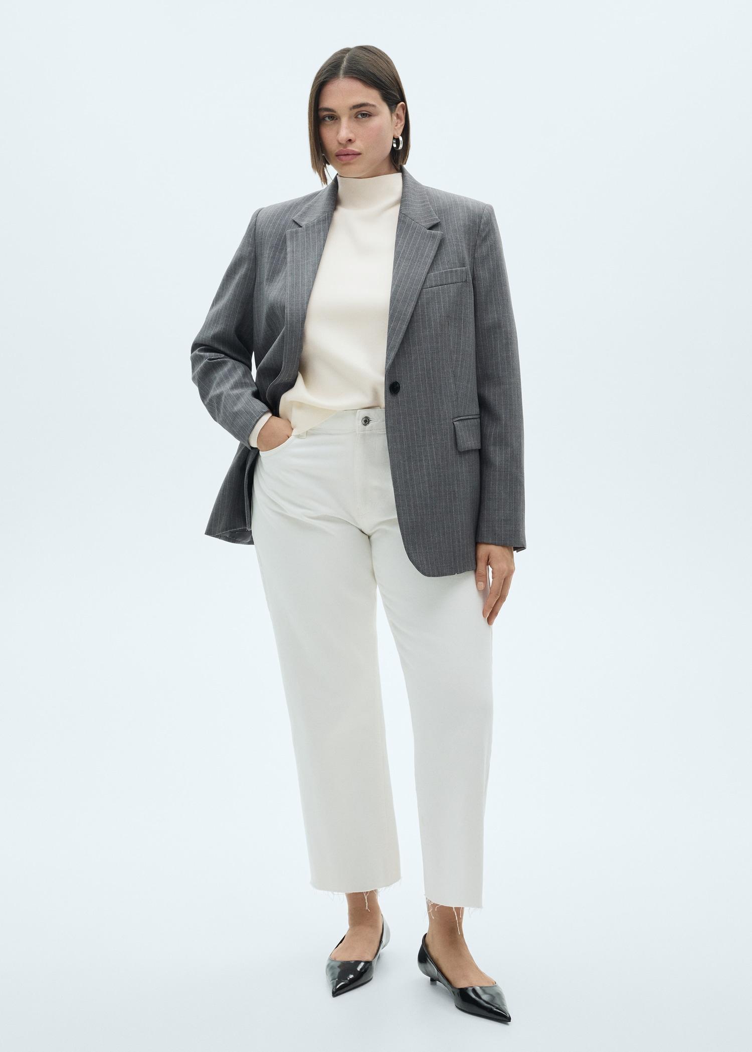 Perkins-neck sweater - Women | MANGO USA Product Image