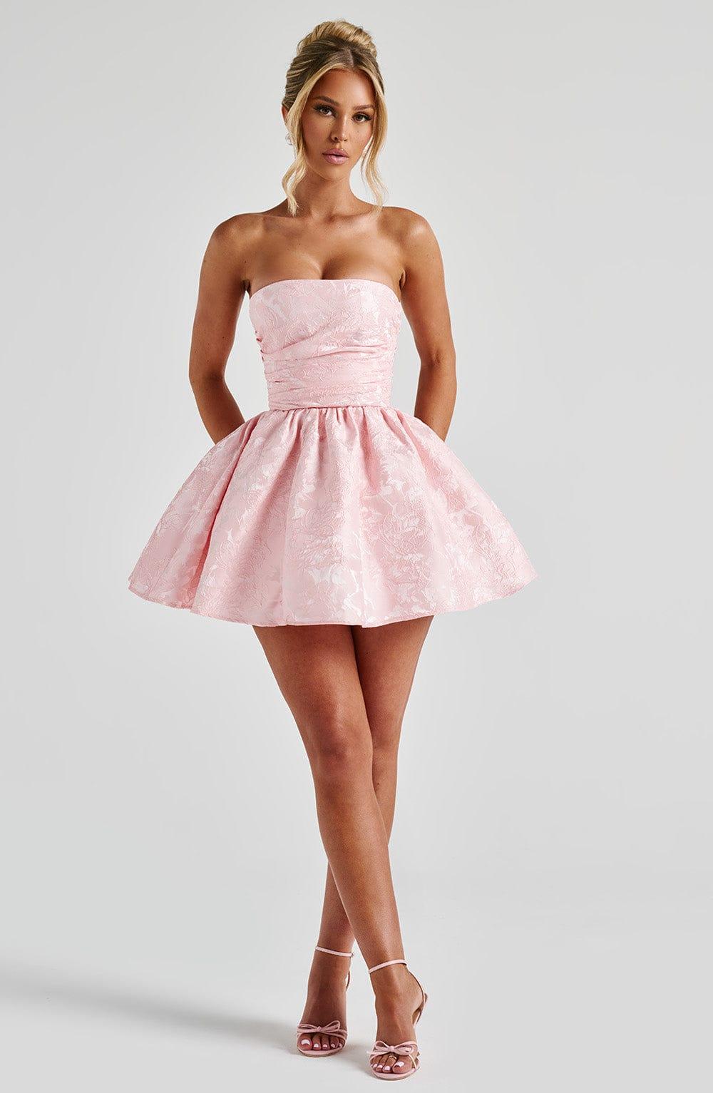 Salome Mini Dress - Blush Product Image