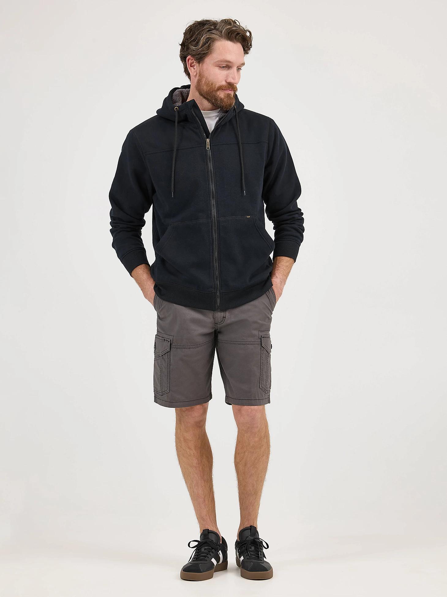 Men's Water Resistant Hooded Sherpa Jacket | Men's Jackets & Outerwear | Lee® Product Image