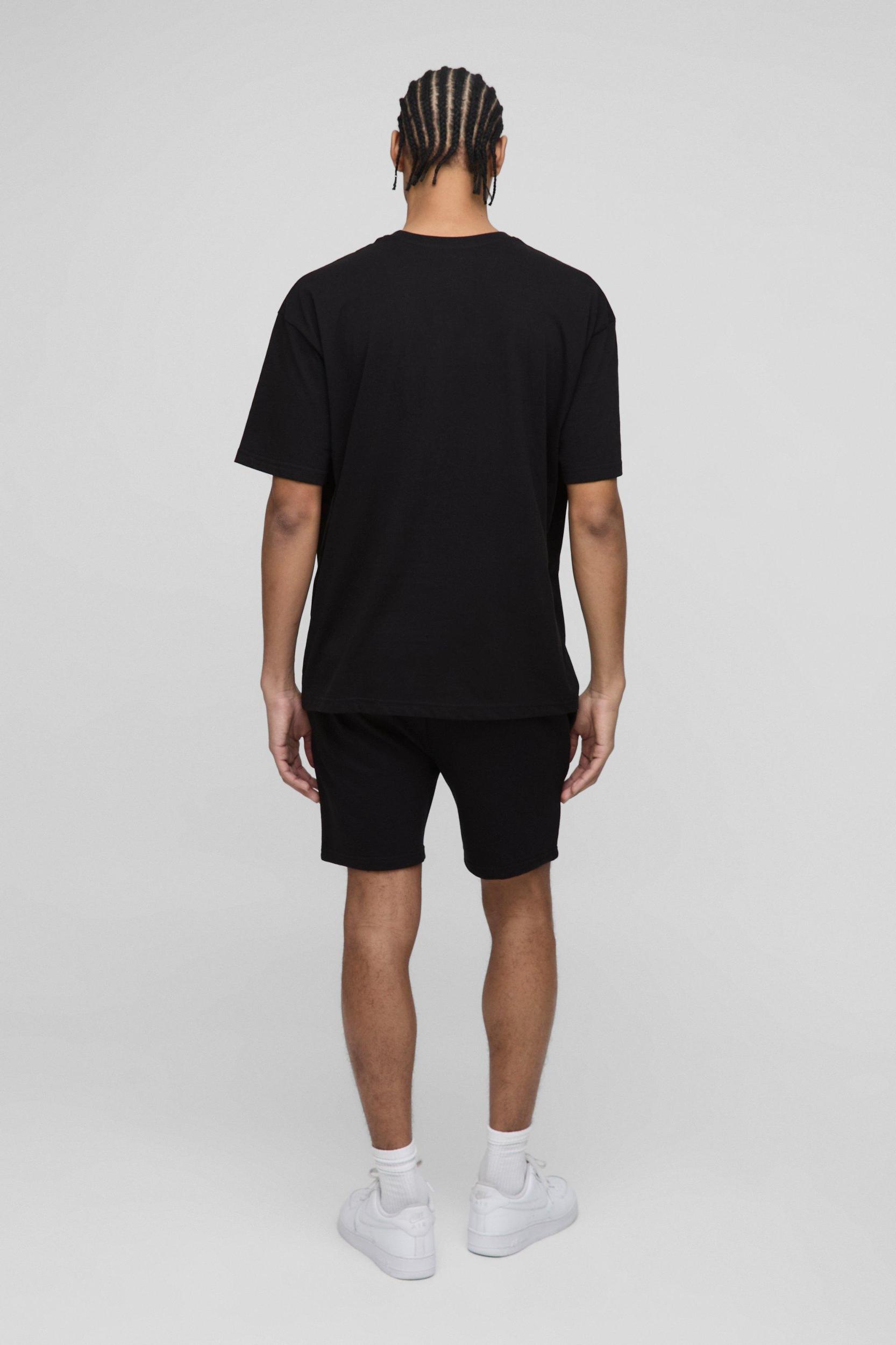 MAN. Oversized Crew Neck T-Shirt | boohooMAN USA Product Image