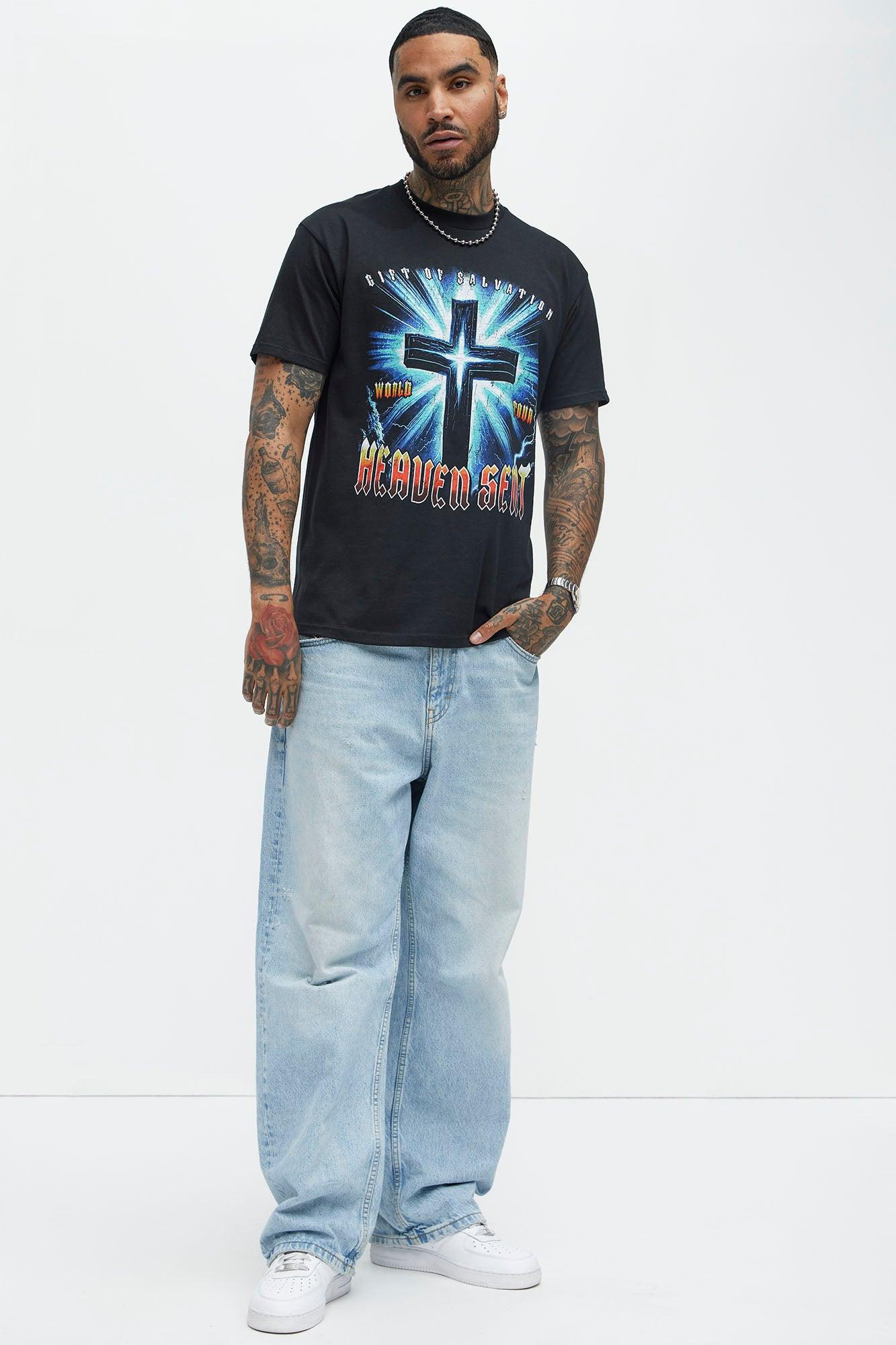 Road To Salvation Short Sleeve Tee - Black Product Image