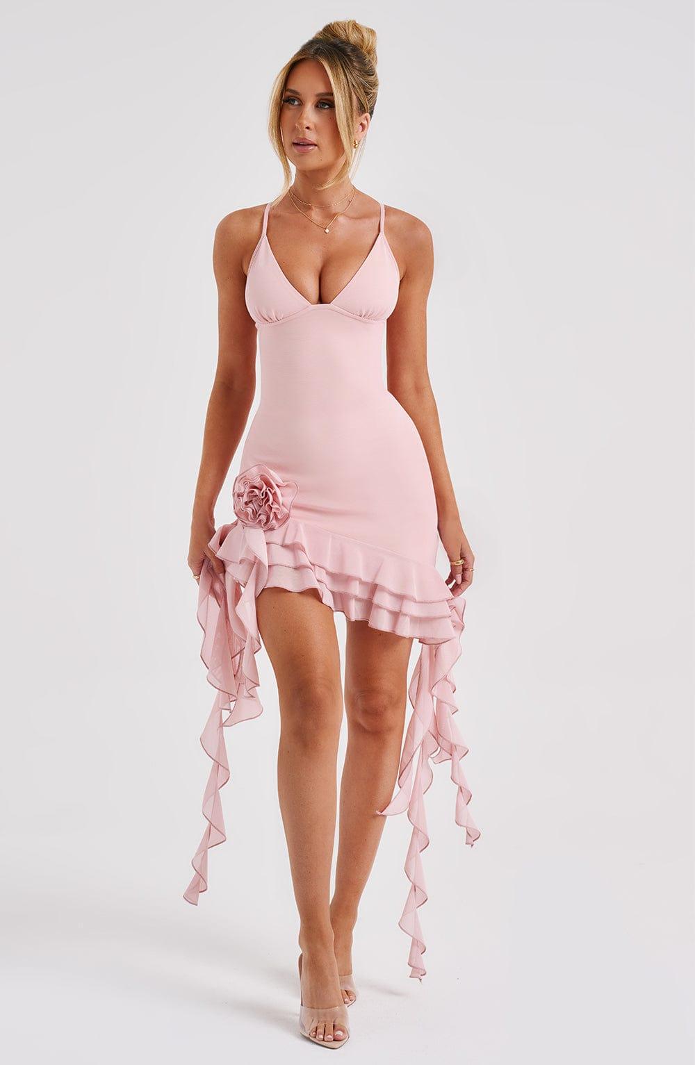 Lilabelle Mini Dress - Blush Product Image