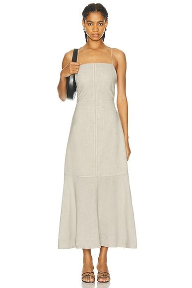 Spaghetti Strap Long Dress Product Image