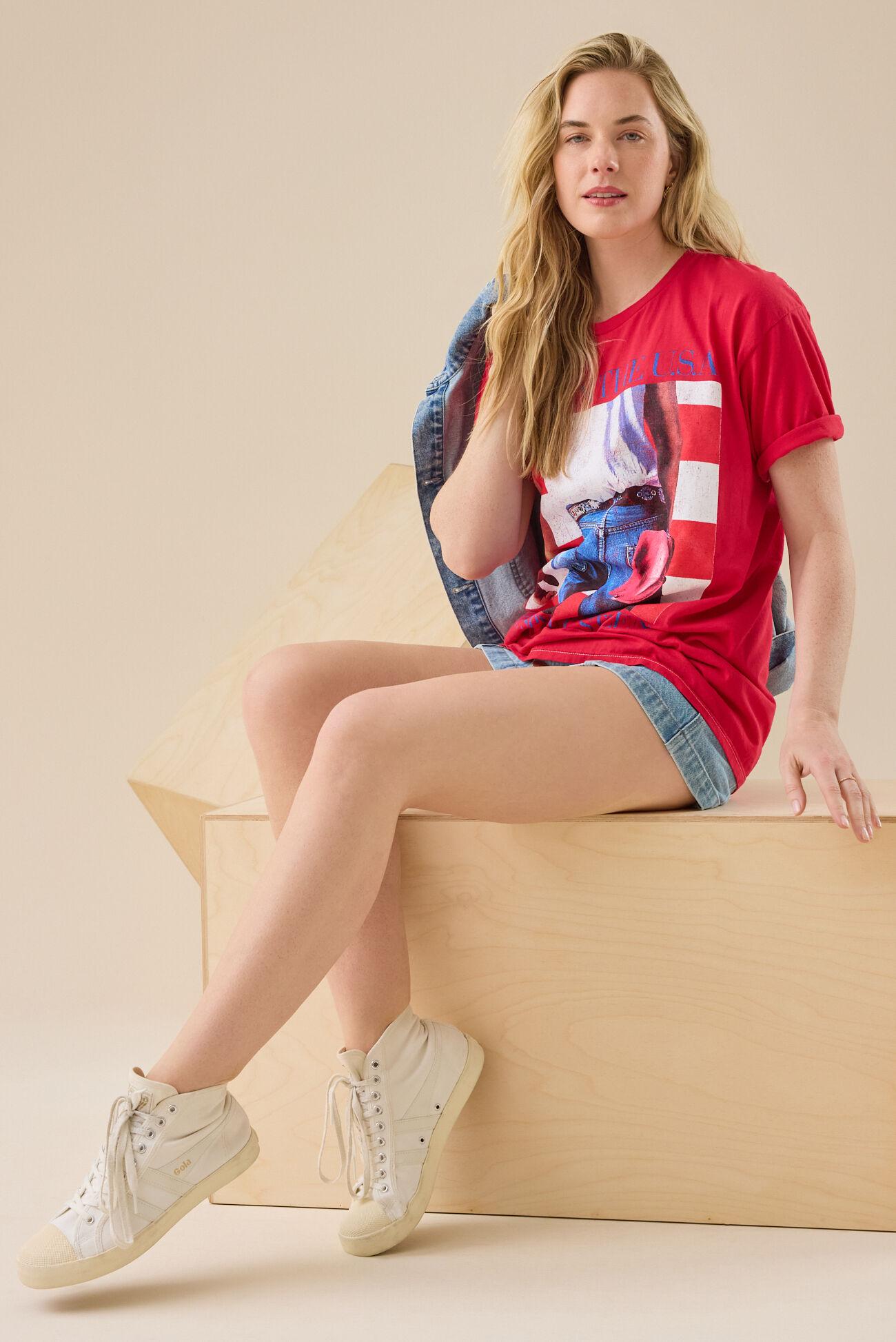 Born In The USA Graphic Tee Product Image