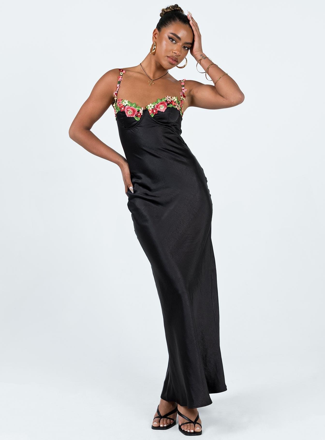 Kenzie Maxi Dress Black Product Image