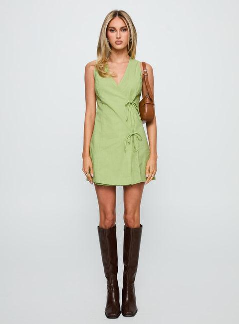 Kodee Mini Dress Sage Product Image
