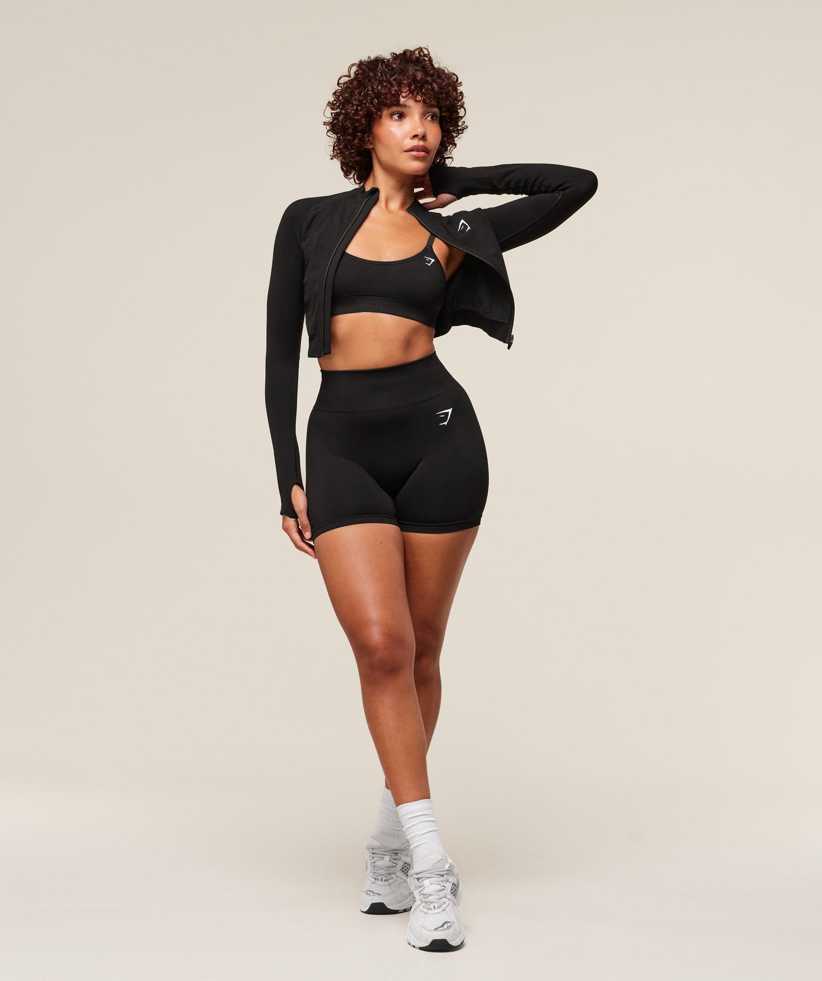 Gymshark Vital Soft Short - Black Female Product Image