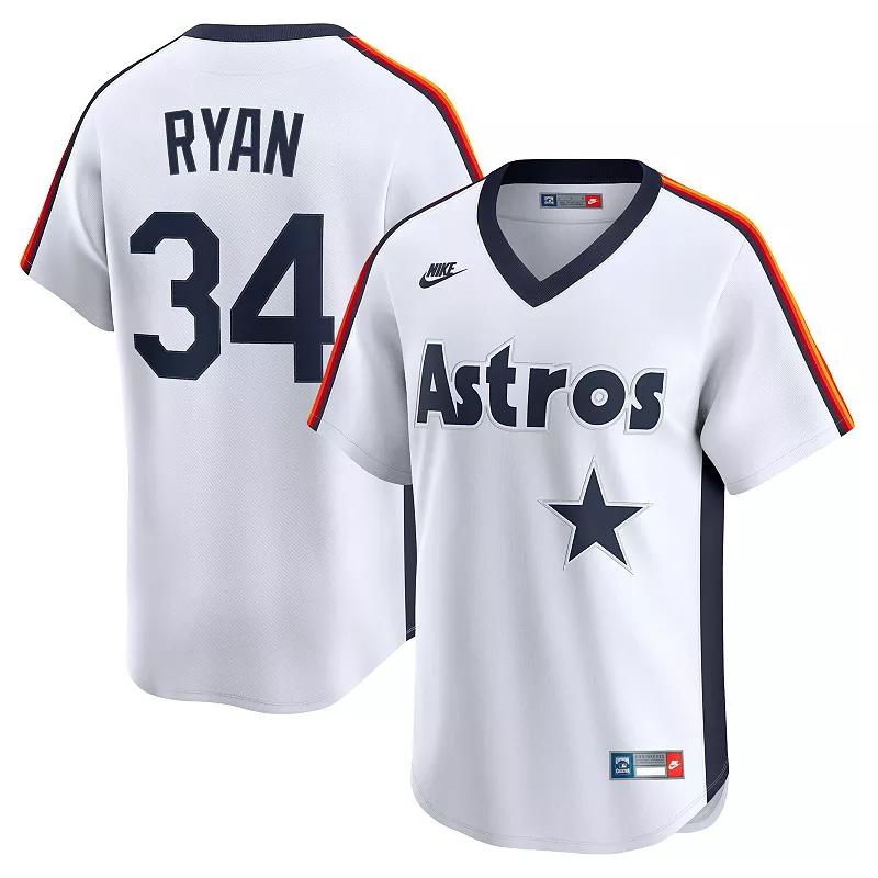 Nolan Ryan Houston Astros Cooperstown Nike Mens Dri-FIT ADV MLB Limited Jersey | CO2500CEQ44-4JW Product Image