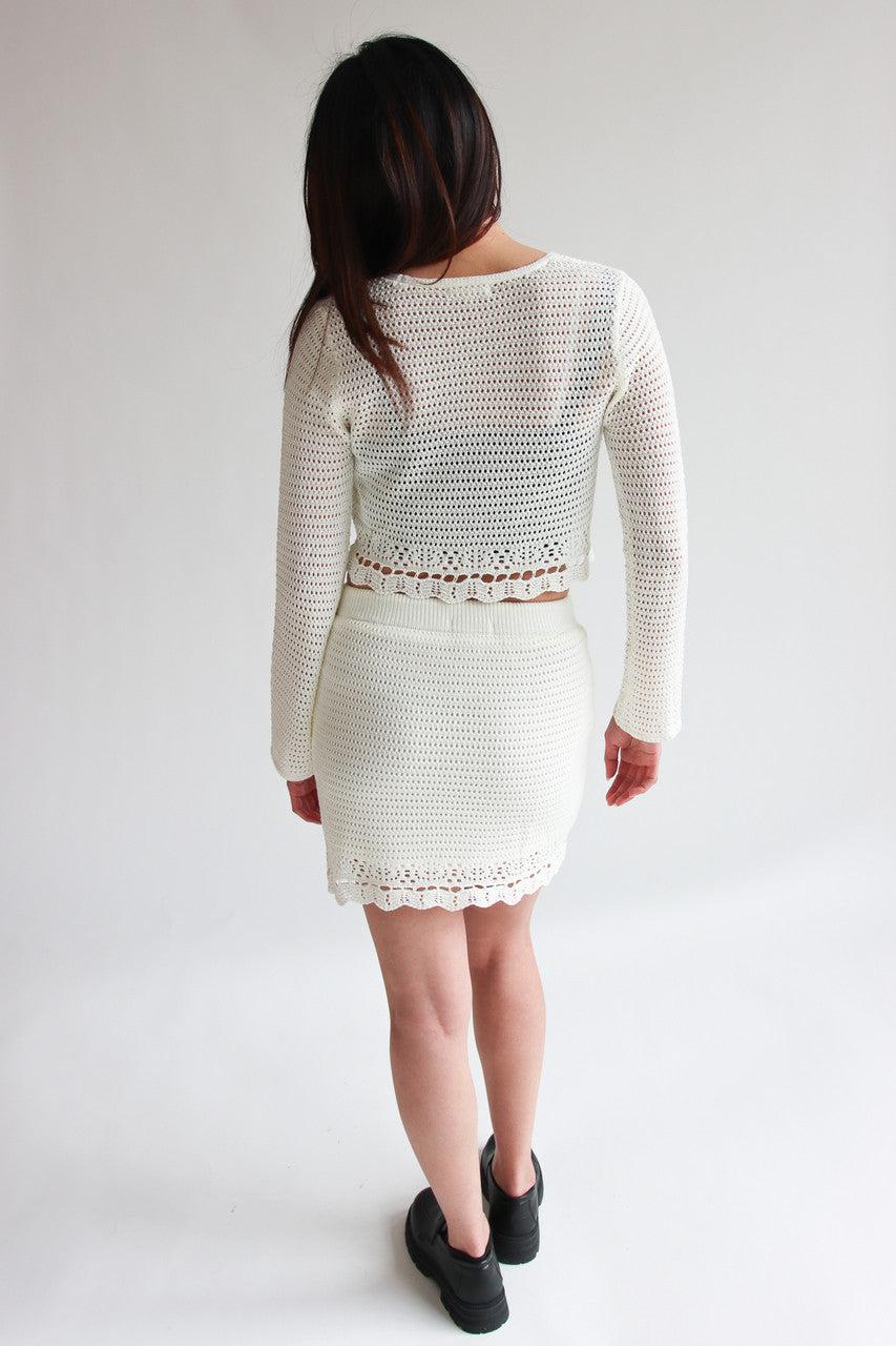 Crochet Lined Skirt Product Image
