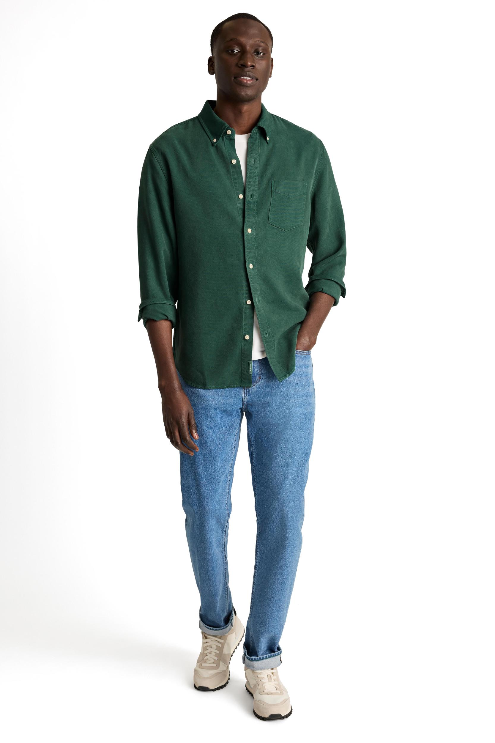 Garment Dyed Tencel Shirt Product Image