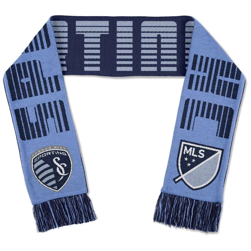 MLS Sporting KC Men's Scarf - One Size: Acrylic, Tagless, Solid Pattern Product Image