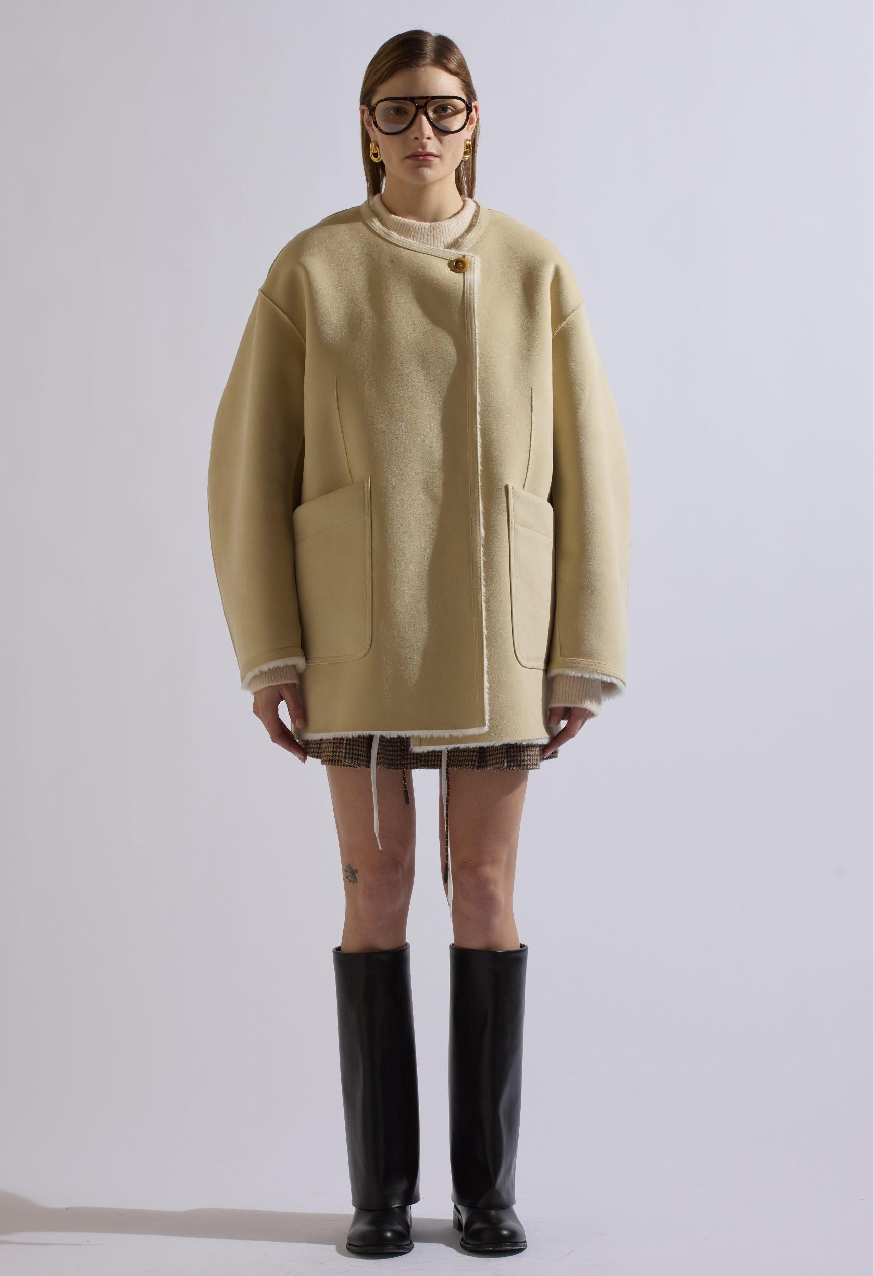 Rose Reversible Shearling Jacket Product Image