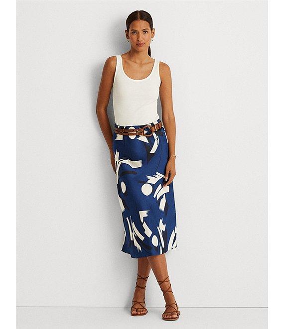 Lauren Ralph Lauren Stretch Cotton Tank Top Product Image