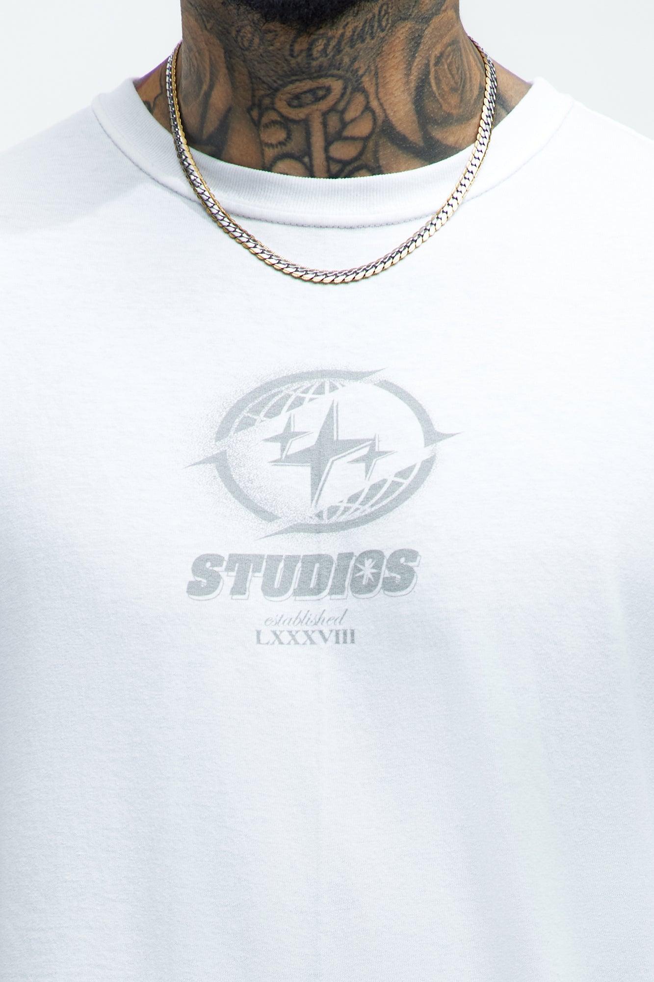 Discover The World Short Sleeve Tee - White Product Image