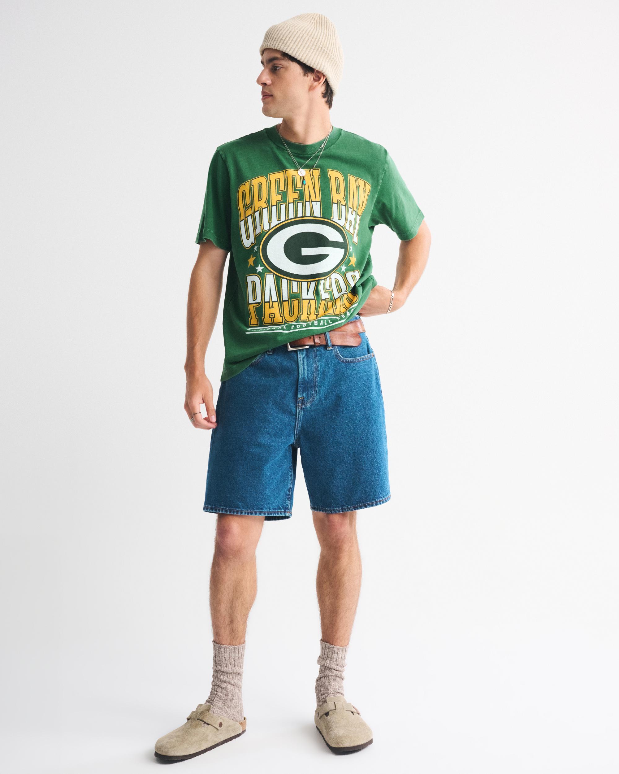 Green Bay Packers Vintage-Inspired Graphic Tee Product Image