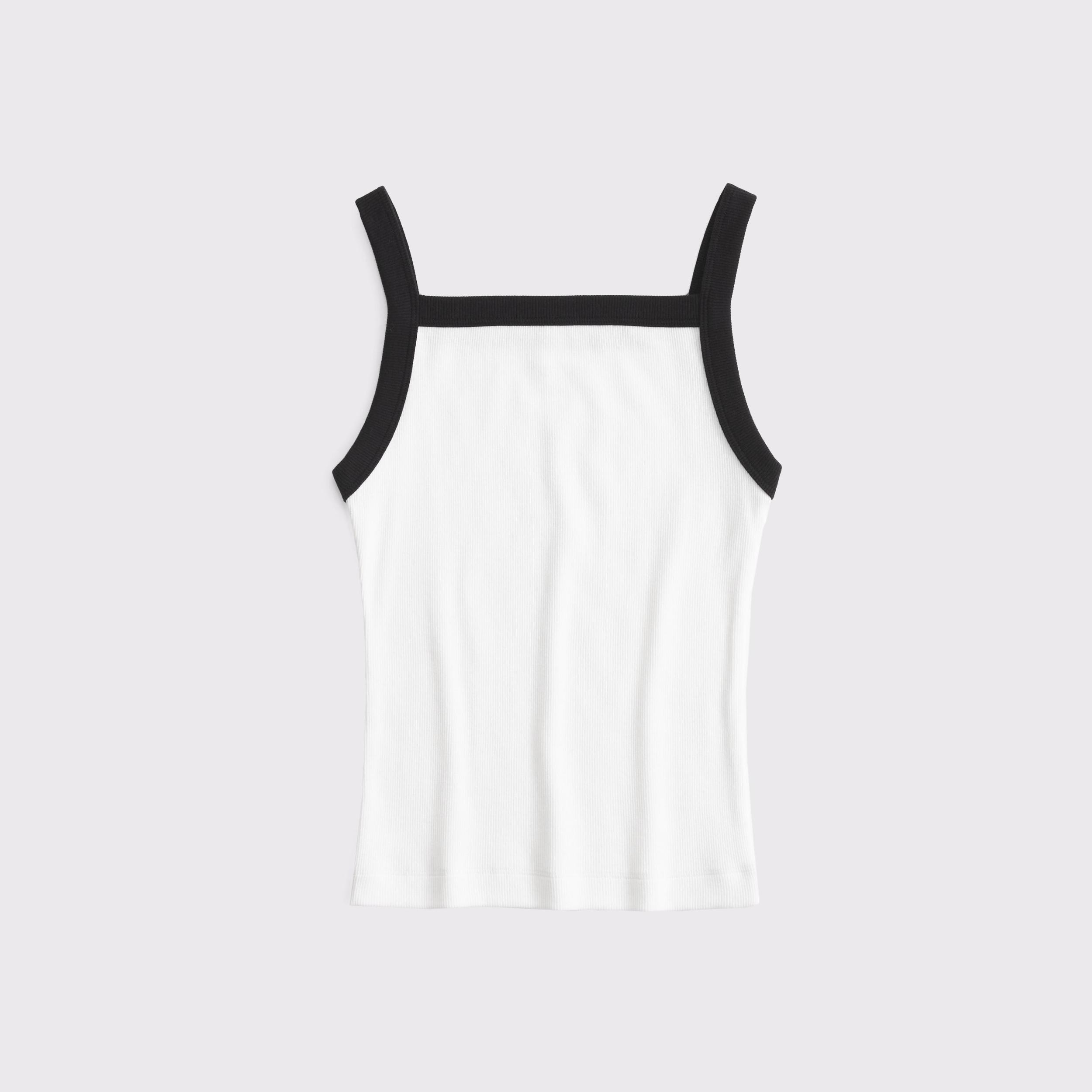 Straight Neck Rib Tank Product Image