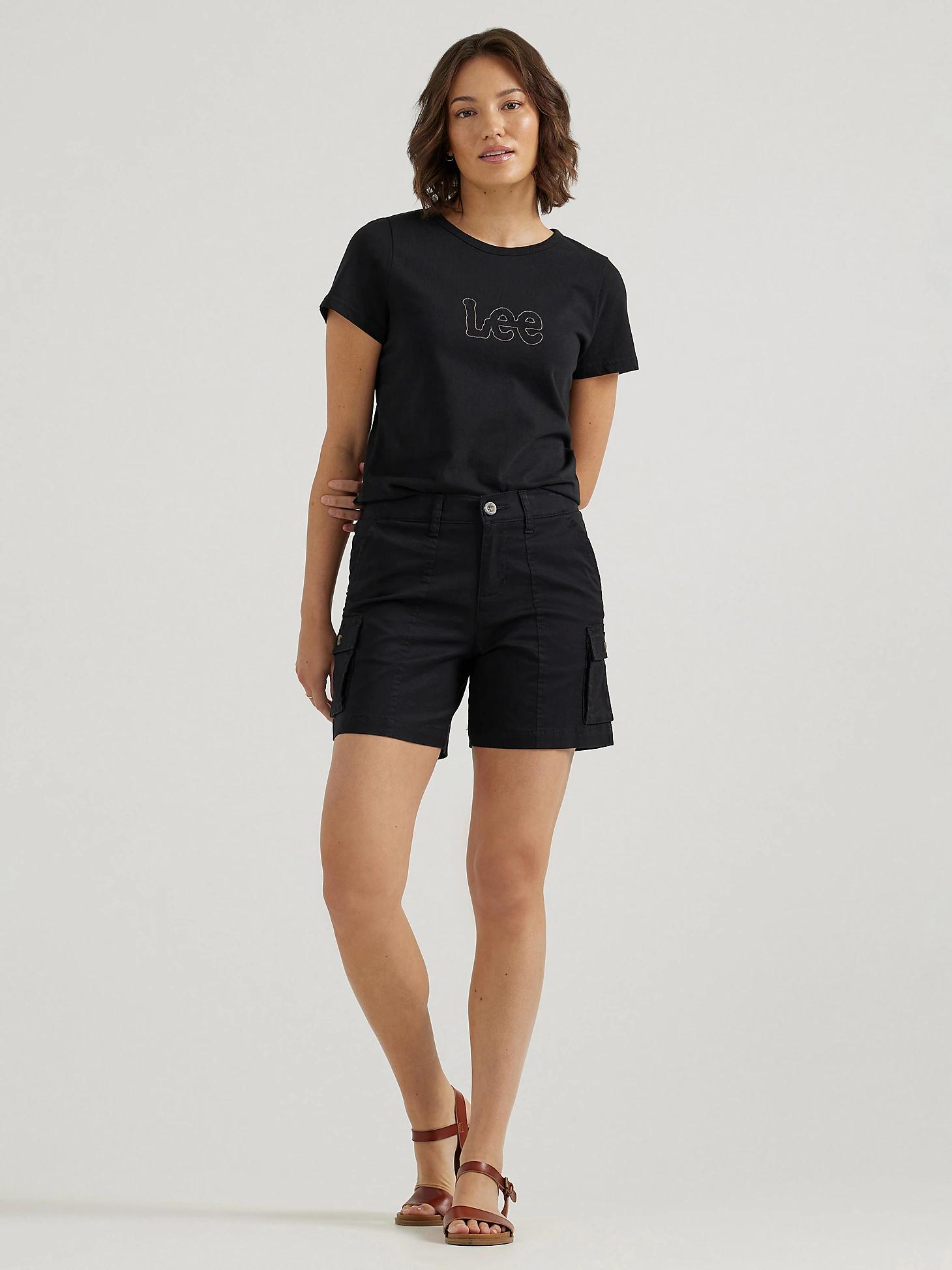 Women's Ultra Lux Comfort with Flex-to-Go Relaxed Fit Cargo Short | Women's Shorts | Lee® Product Image