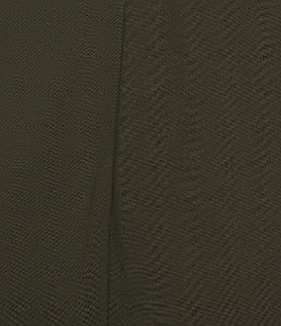 Eileen Fisher Petite Ponte Wide Leg Full Length Trouser Pants Product Image