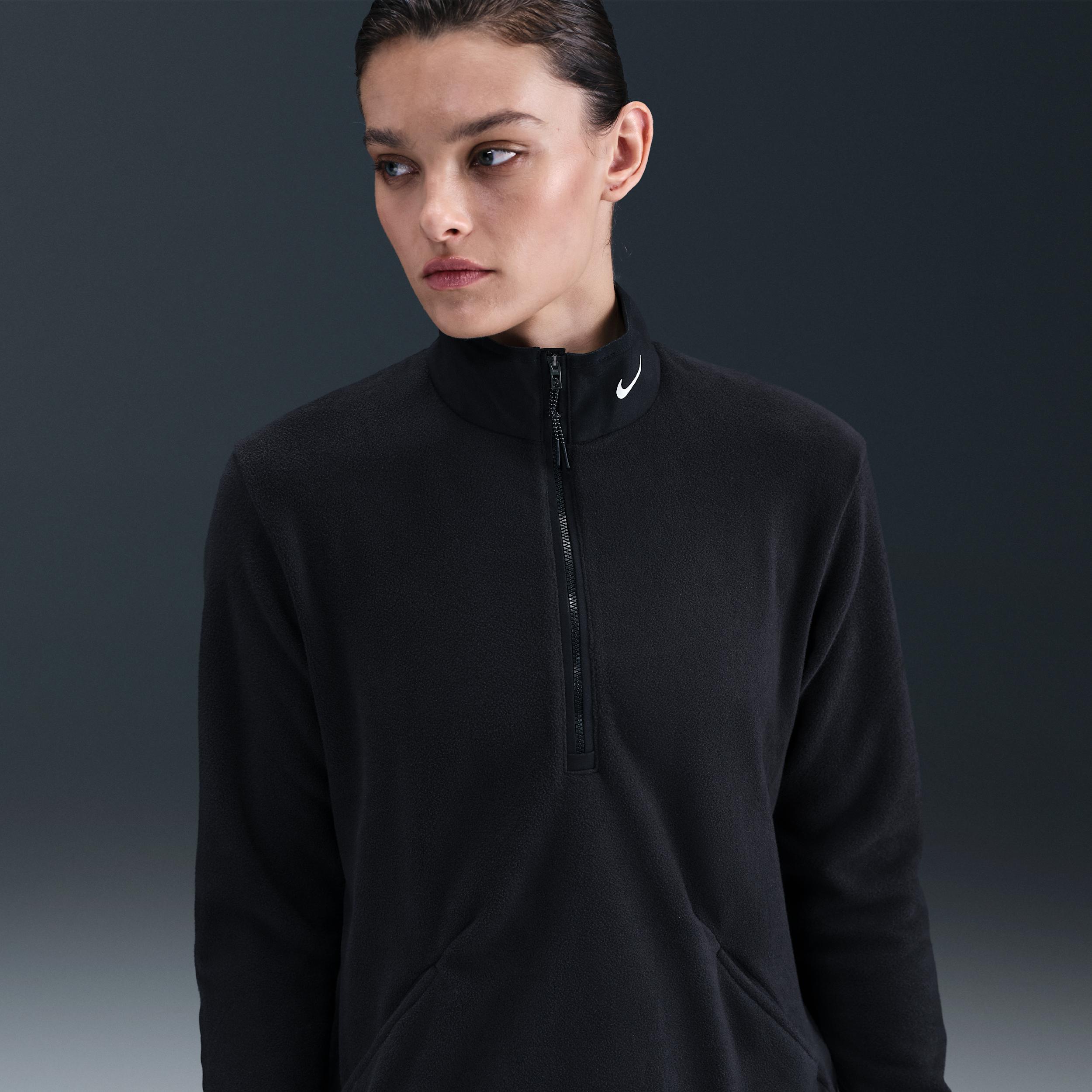 Nike Womens Therma-FIT Victory Long-Sleeve 1/2-Zip Golf Top | DA3236-010 Product Image