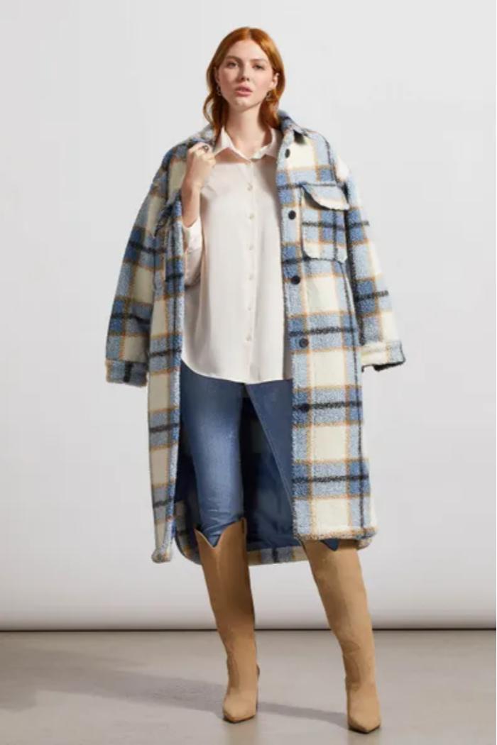 FLOWY SATIN BUTTON-UP SHIRT Product Image