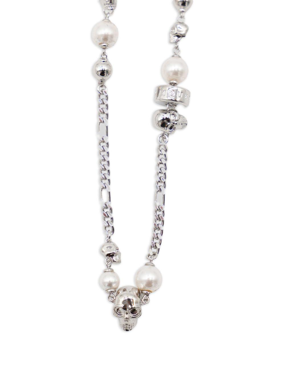 skull-charm necklace Product Image