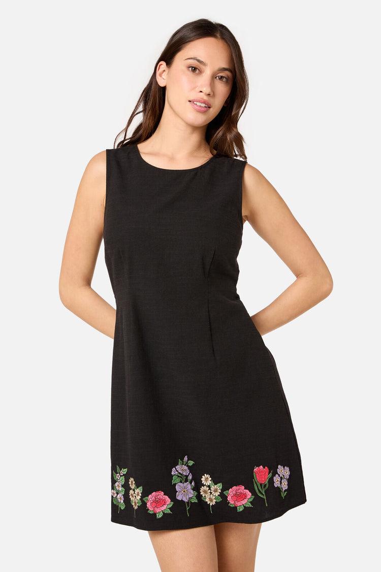 Fleur Embroidered Shift Dress Product Image