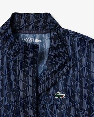 Lightweight Crocodile Print Tennis Jacket Product Image