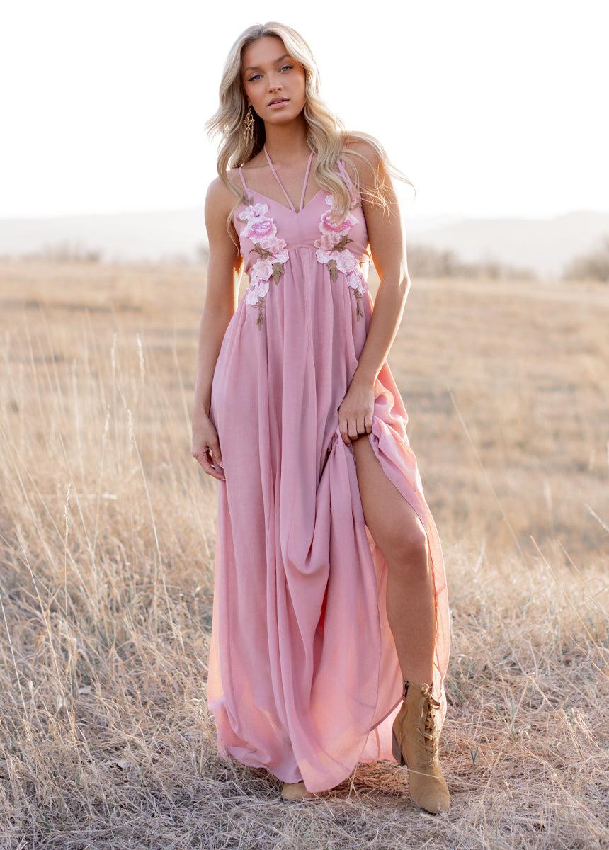 Mari Dress in Blush Female Product Image