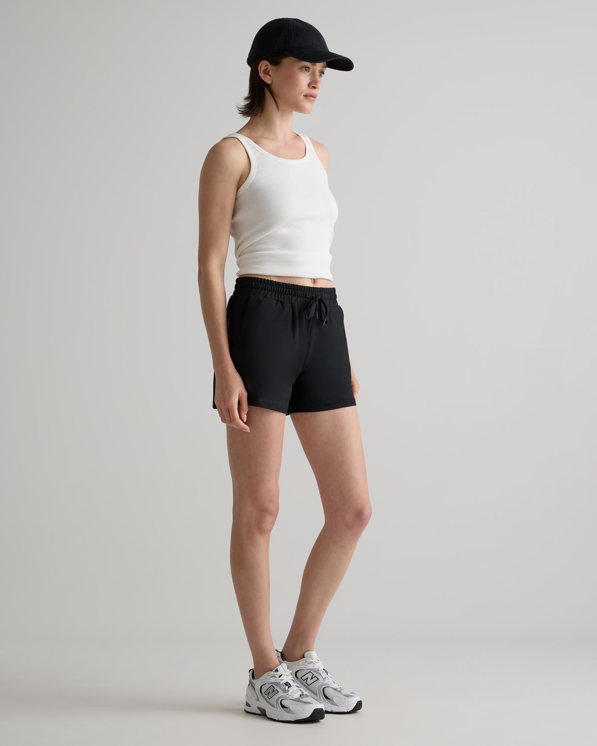 Quince | Women's Super Soft Performance Shorts Flowknit Activewear, Size XL, Recycled Polyester Product Image