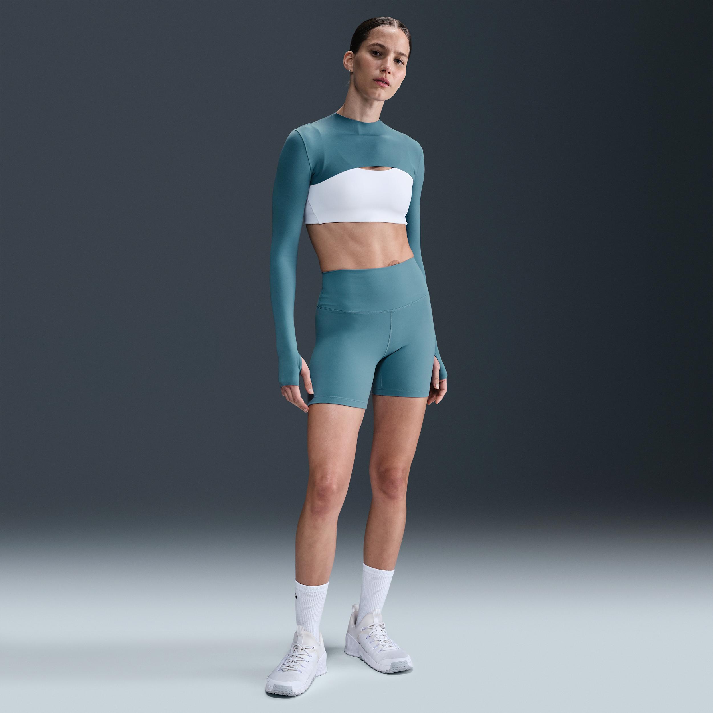 Nike Zenvy Women's Dri-FIT Long-Sleeve Shrug Top Product Image