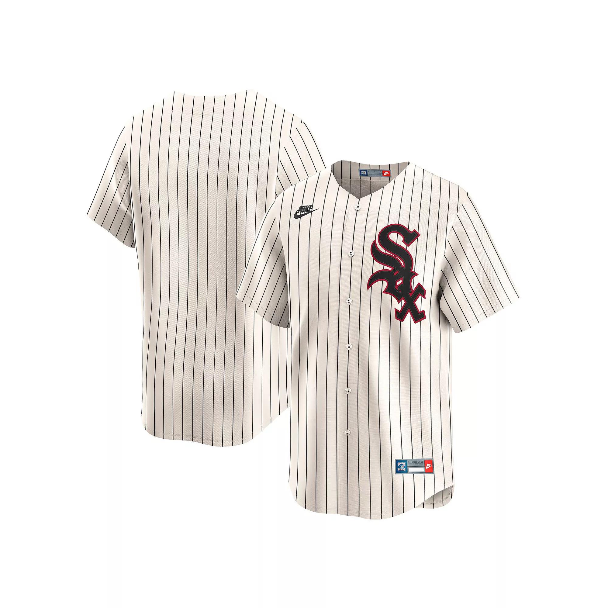 Men's Nike Cream Chicago White Sox Cooperstown Collection Limited Jersey, Size: Medium, Beige Product Image