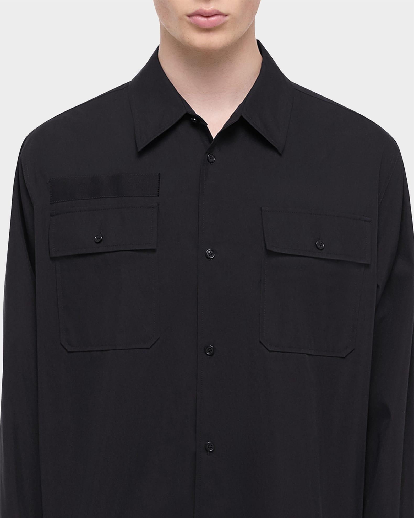 Men's Light Military Uniform Shirt Product Image