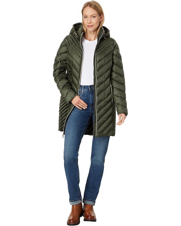 Zip Front Chevron Packable M424833BZ Product Image