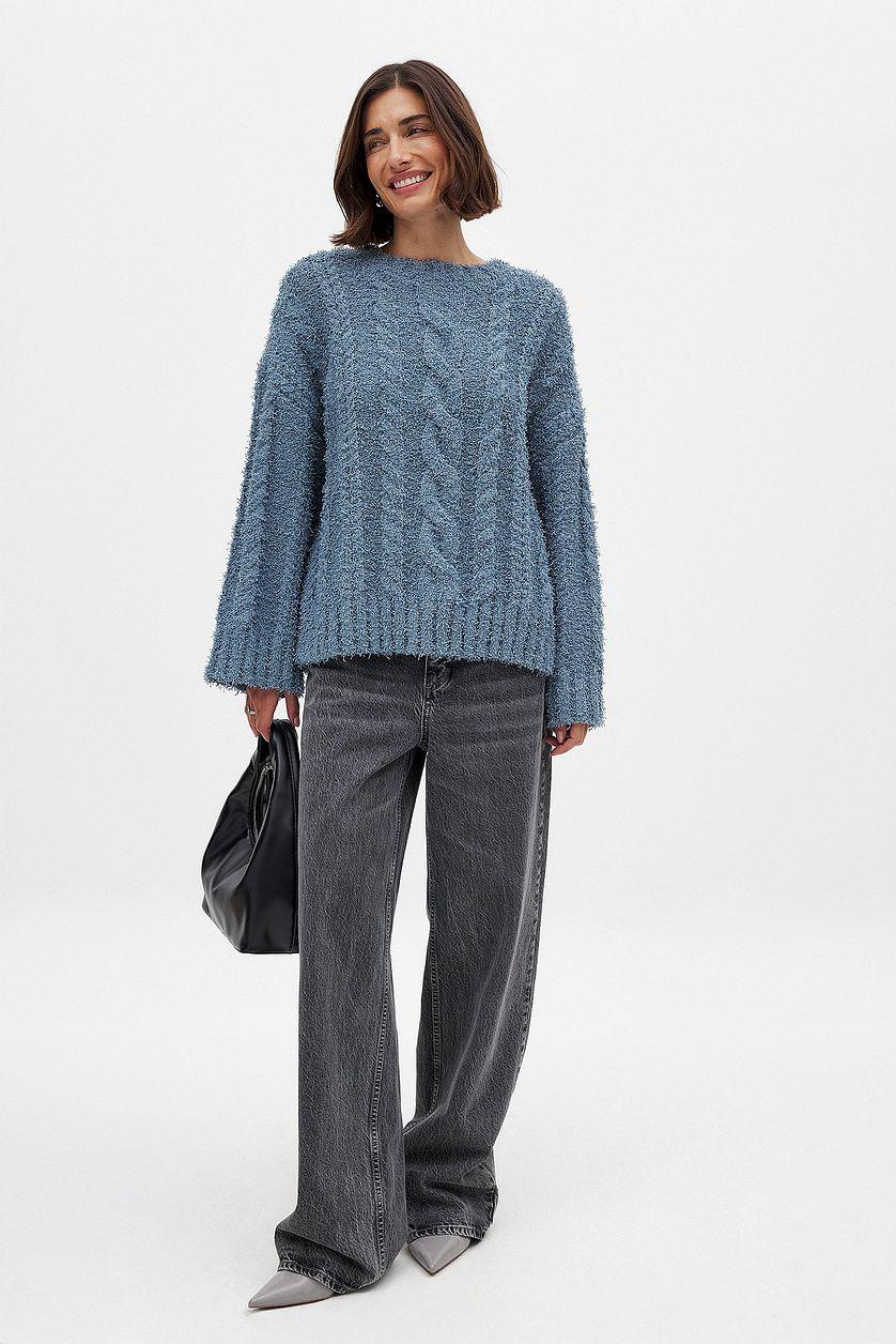 Low Waist Wide Leg Jeans Product Image