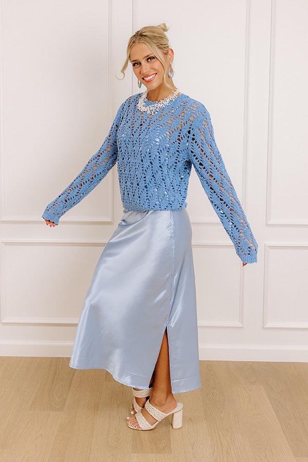 Dreamy Evenings Satin Midi Dress Set Product Image