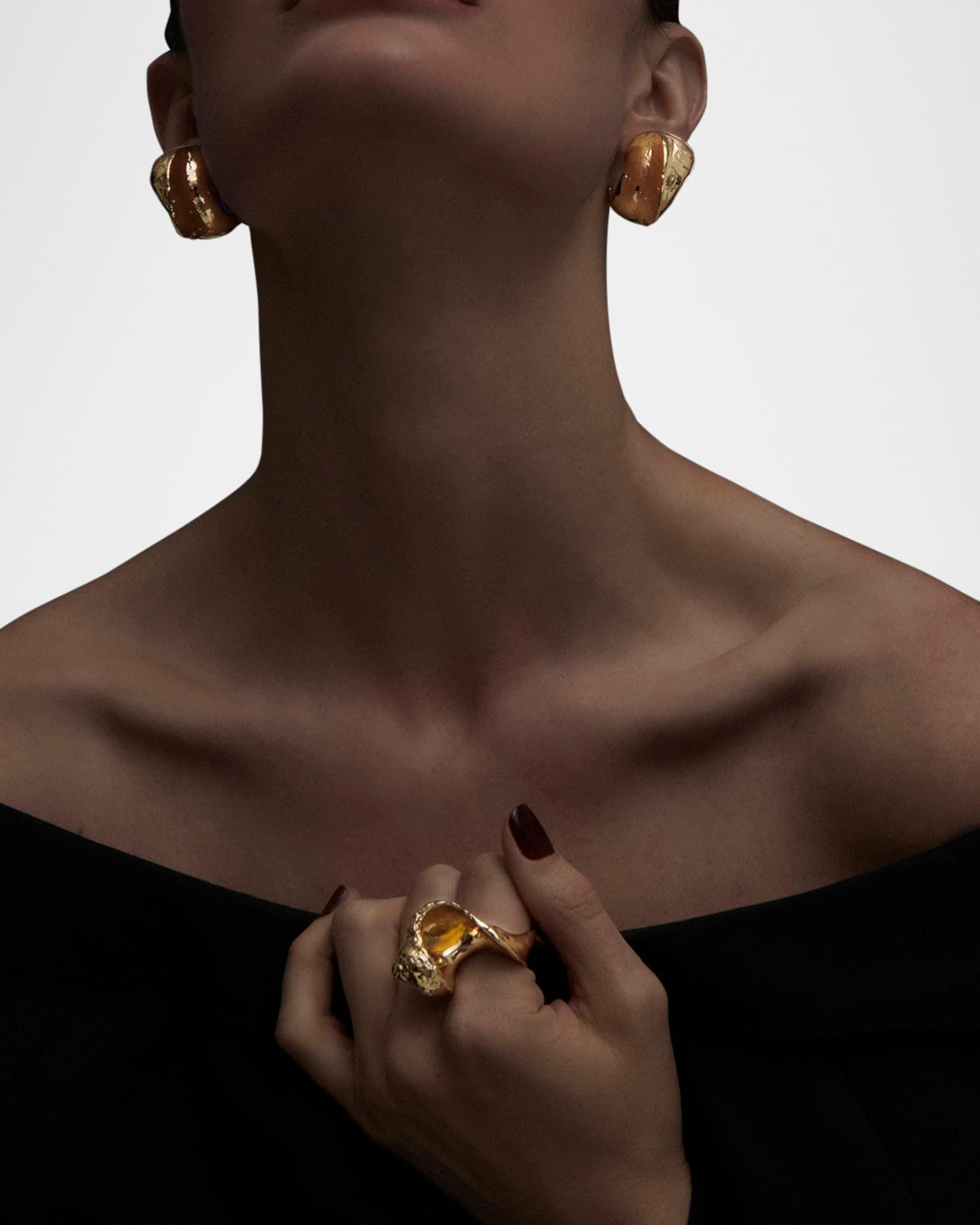 Shell Statement Earrings Product Image