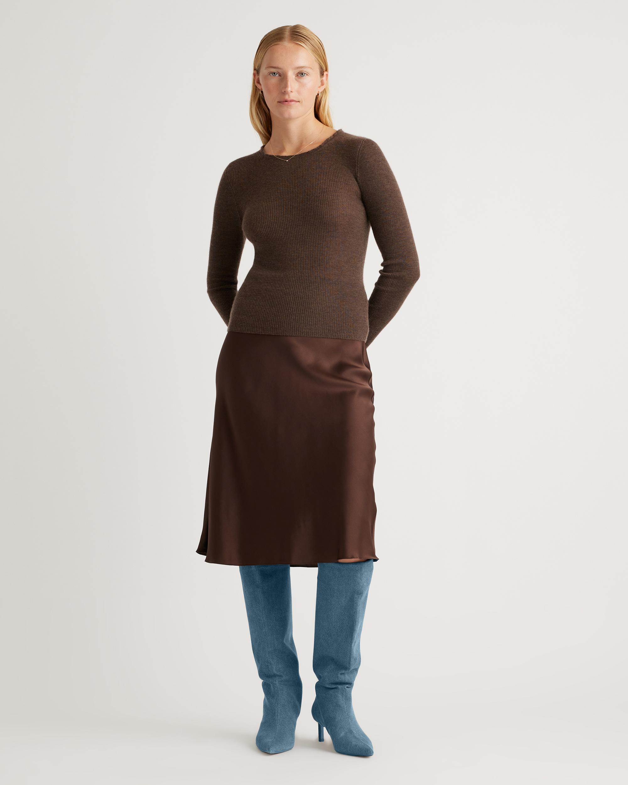 Quince | Women's Skirt Size XS, Silk Product Image