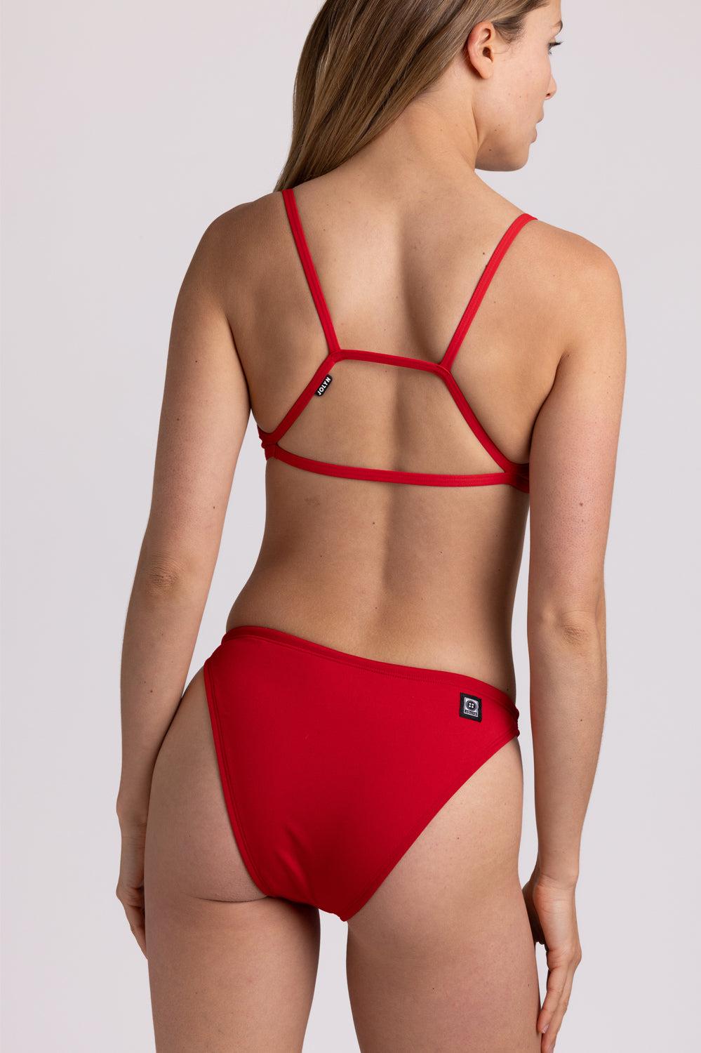 Penny Bikini Bottom - Red Female Product Image