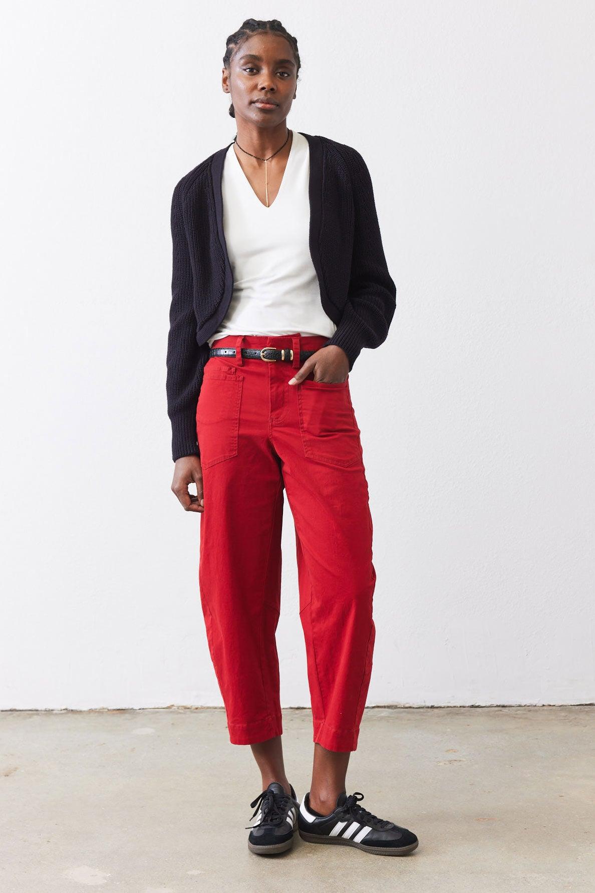 The Slouchy Soft Twill Pants Product Image