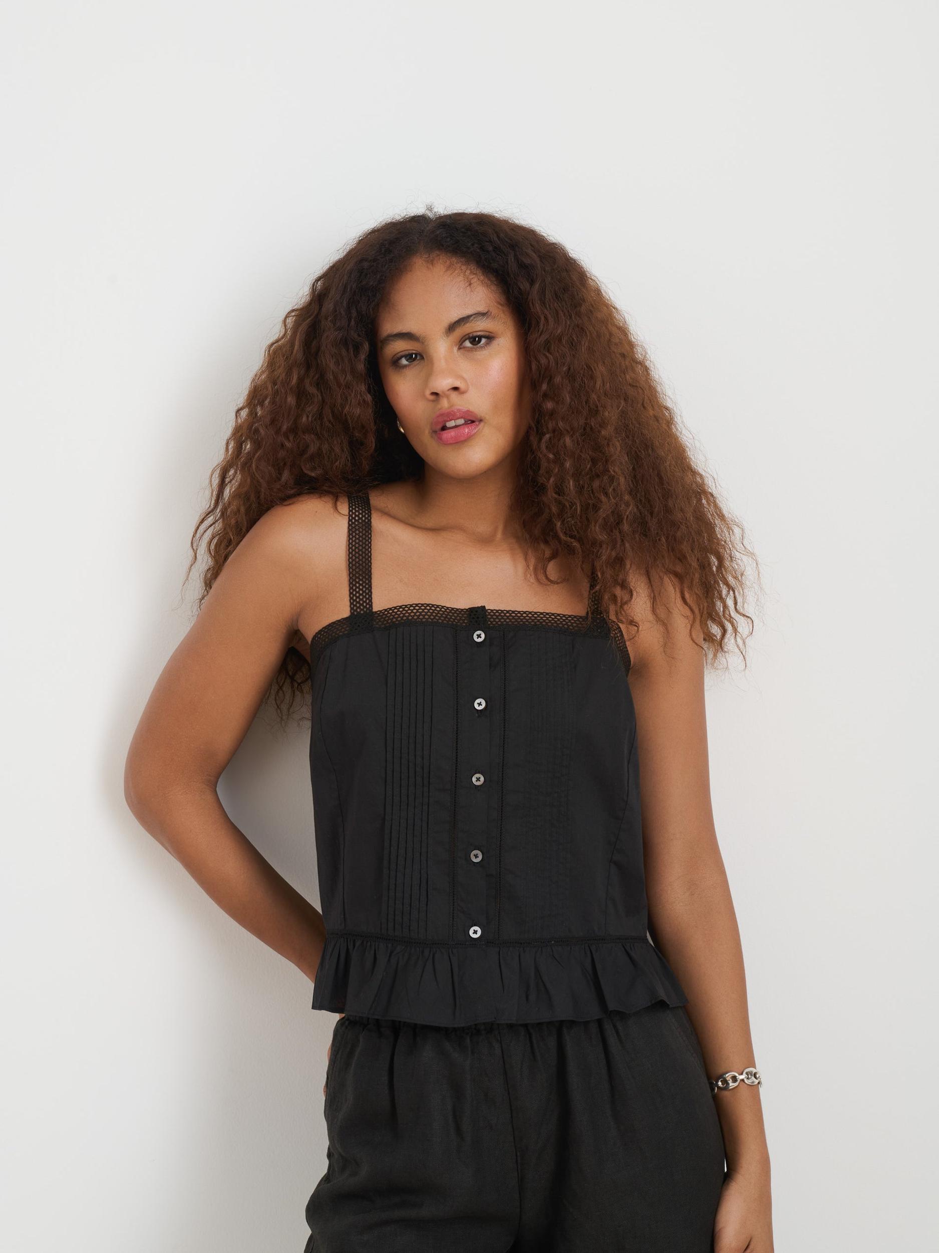 Carolyn Tee In Fine Rib Product Image