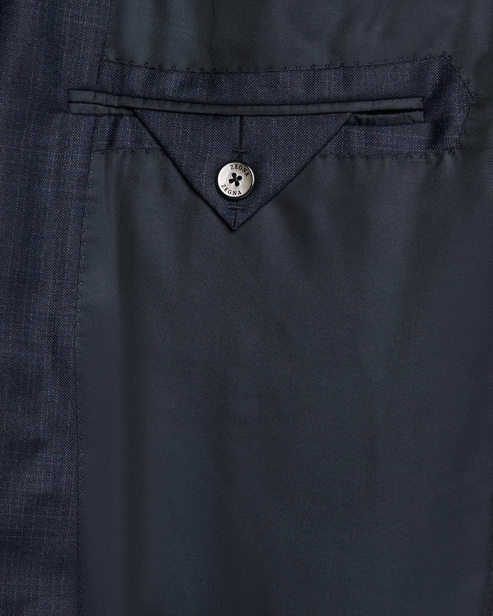 Men's Wool Tonal Plaid Two-Piece Suit Product Image