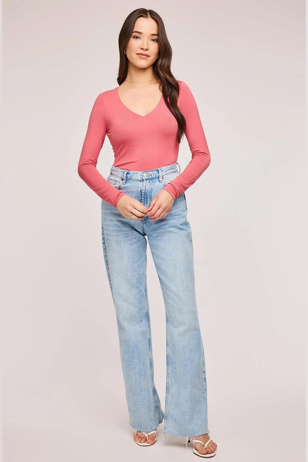 Linette V-Neck Long Sleeve Product Image