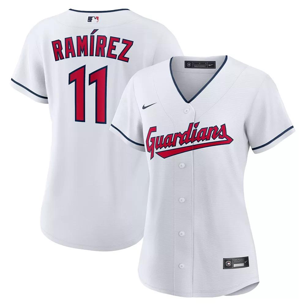 Women's Nike Jose Ramirez White Cleveland Guardians Home Replica Player Jersey,  Product Image