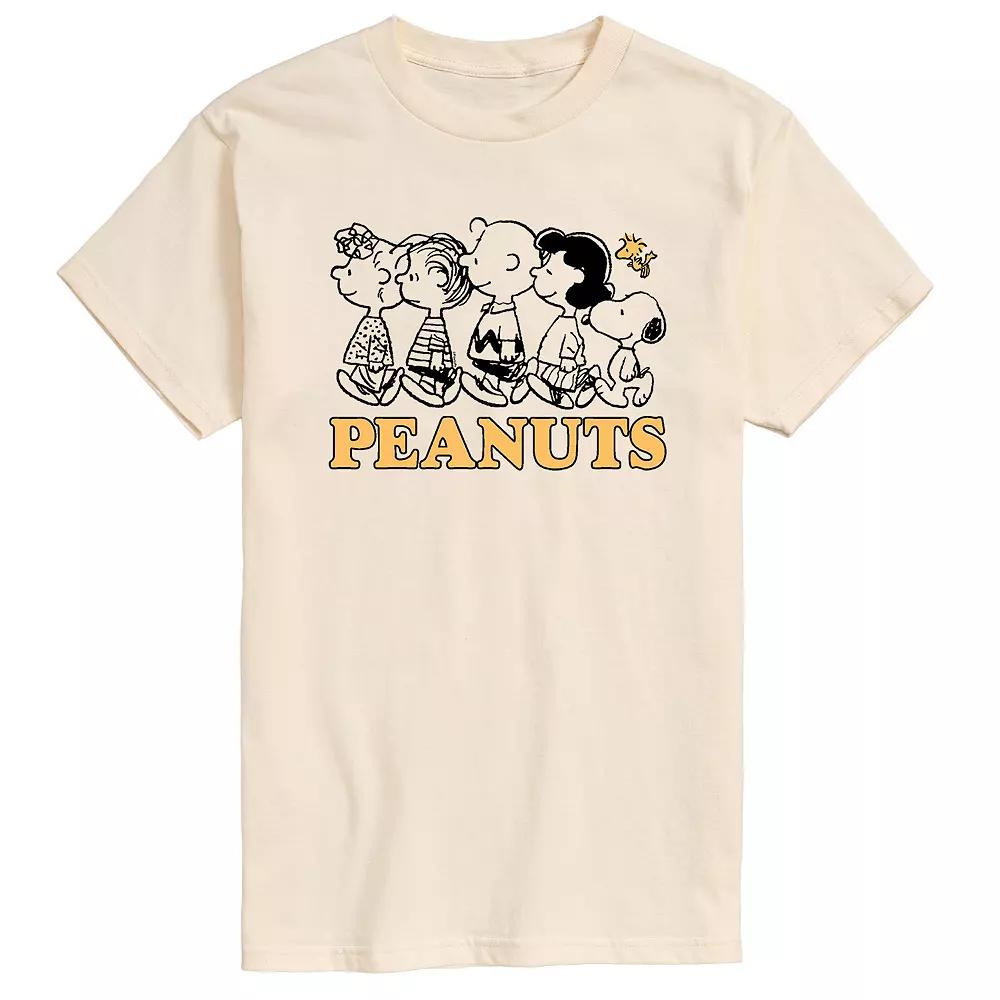 Men's Peanuts Group Outline Tee,  Product Image