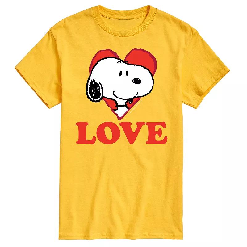Men's Peanuts I Love Snoopy Tee,  Product Image