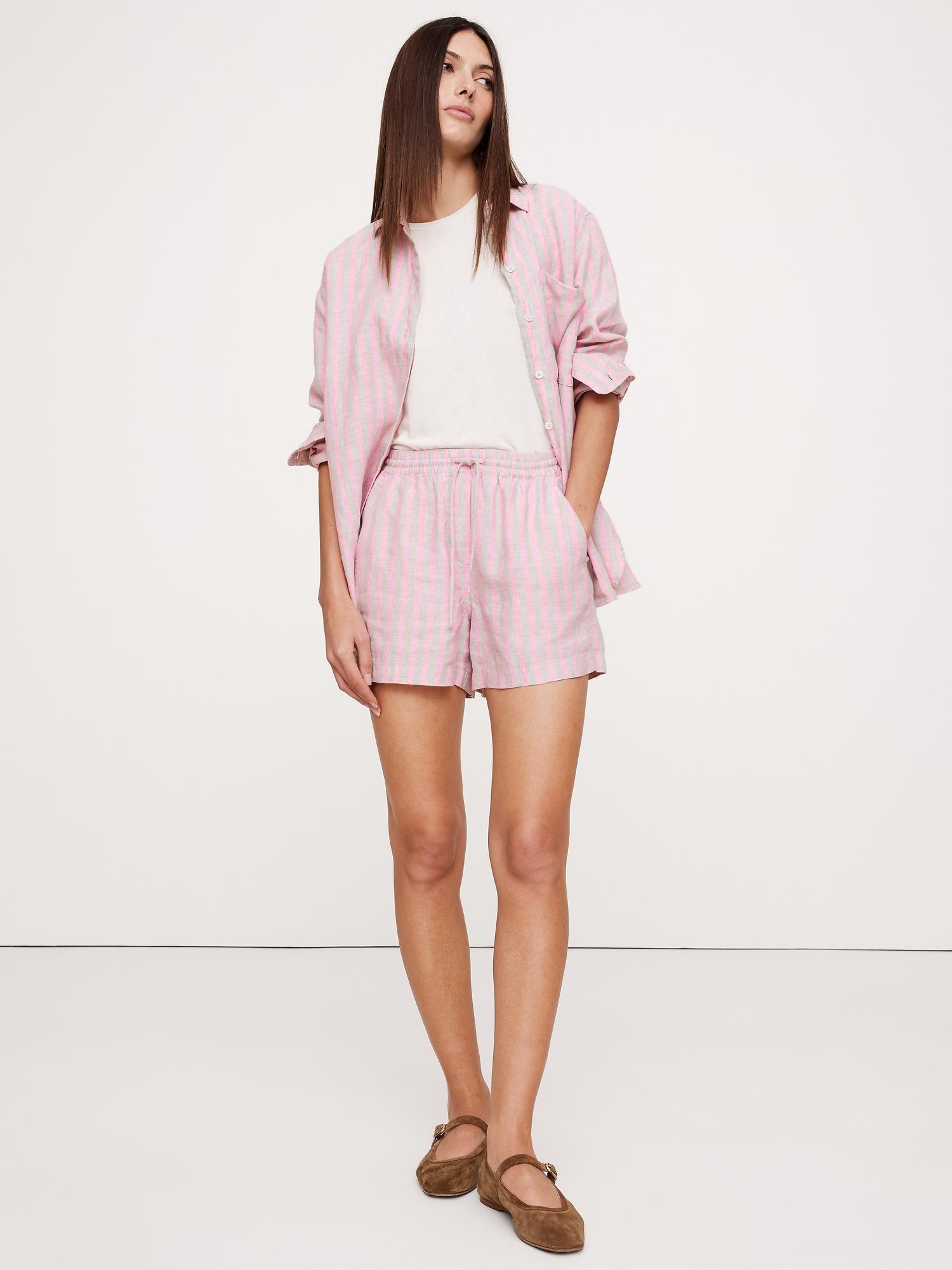 The Oversized Linen Shirt Product Image