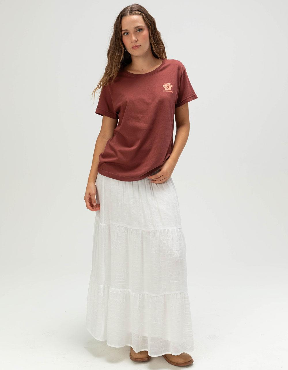 RIP CURL Luau Womens Tee - BROWN Product Image